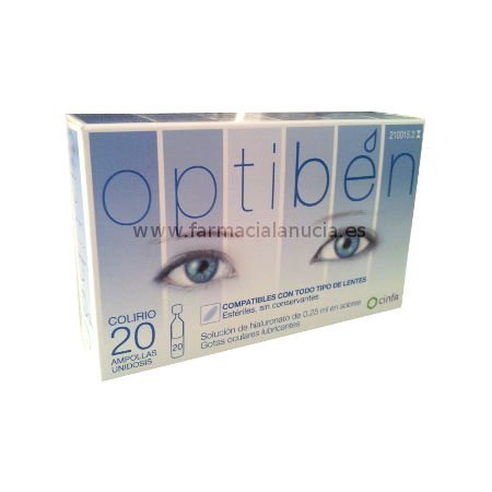 OPTIBEN - OPTIBEN 20X0,25 UNIDOSIS