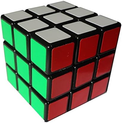 Qprods - Rubik’s cube. Black. 3x3. Fast mechanism