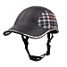 Generic(Unbranded) Men Motorcycle PU Leather Helmet Hat Cap Motocross Half Open Face Visor (Black) RS.950.00