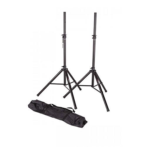 Preisvergleich Produktbild Proel FRE180KIT Lautsprecherstative (35mm, 2 Stück Set, Tragetasche) schwarz