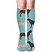Produktbild BBABYY Long Socks Cute Labradors Yellow Chocolate Black Lab Pet Dogs Compression Socks for Men & Women Fashion Over The Knee High Socks (50cm)