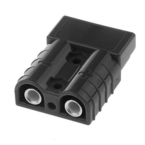 10pcs 50A 600V 8AWG Batterie Schnell Winde Anschluss Stapler Verbinden – Schwarz - 2
