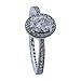 Produktbild Eleganter Vintage-Ring von Pandora, klarer kubischer Zirkonia, 191017-48, US-Größe: 4,5