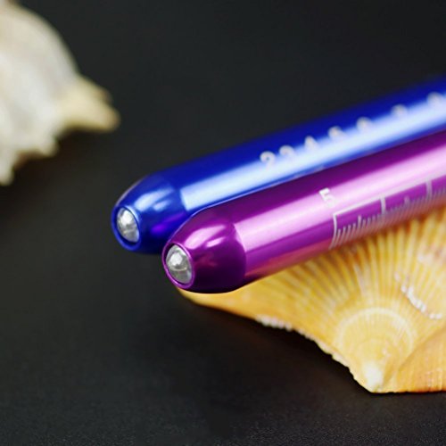Pixnor Wieder verwendbare LED Penlight mit Schüler-Messgerät (zufällige Farben, Packung mit 3) - 2
