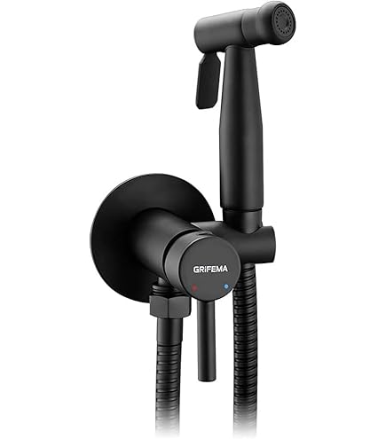 Imex RDM001-NG Bidet-Einhebelmischer für Bidet, Serie München, mattschwarz