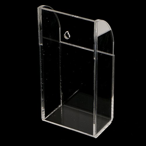 4mm TV Luft Fernbedienung Halter Kasten Wandhalterung Aufbewahrungs Box – 1 Gitter - 6