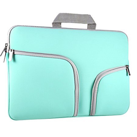 Ivencase stoßfest Neopren Laptop Sleeve Tasche Hülle Beutel Für 11-11.6 Zoll Laptop / Notebook / MacBook / MacBook Air 11 / Chromebook - Grün