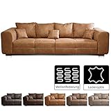 Rückenecht und frei im Raum stellbar / Maße: 287 x 69 x 108 cm (BxHxT), Sitztiefe: 62 cm, Sitzhöhe: 42 cm