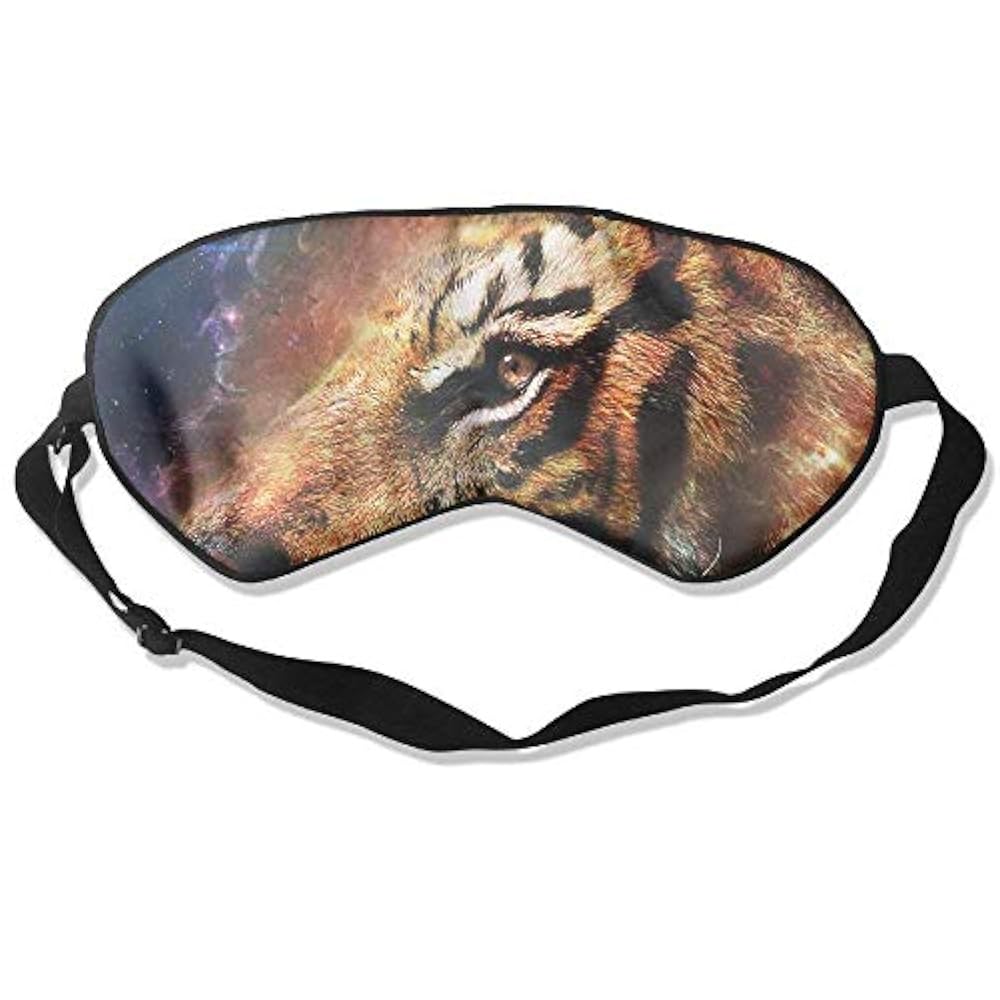 Adult Children Unisex Galaxy Tiger Eyeshade Sleep Mask Eye Mask