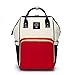 Produktbild Schnittstelle Babywindeltasche Große Mamabeutel Rucksack Babypflege Mutterschaft Mutterschaft Babywindelbeutel, Rot Weiß Blau
