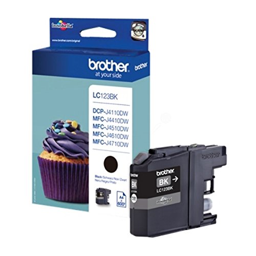 Brother LC123BKBP Tintenpatrone schwarz Brother DCP-J 552/MFC-J 4510/6920