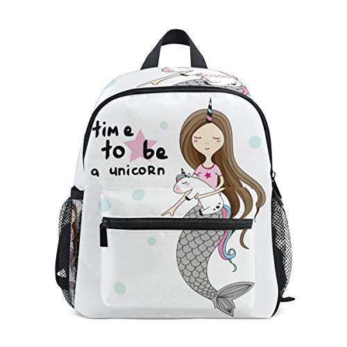 Preisvergleich Produktbild CPYang Kinder Rucksack niedliches Einhorn Meerjungfrau Schultasche Kindergarten Kleinkind Vorschulrucksack für Jungen Mädchen Kinder