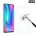 Price comparison product image AhaSky 2X Screen Protector for Honor 10 Lite/Huawei P Smart 2019, Tempered Glass Protector, Easy Bubble-Free Installation, 9H Hardness, 99.99% HD Clarity