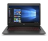 HP OMEN 17-w204nl Notebook PC, Display 17.3', i7-7700HQ, RAM 16 GB, HDD 1000 GB SDD 256 MB, nVidia GeForce Gtx 1070, Mesh Shadowing/Nero Brillante [Layout Italiano]