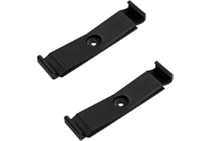 3D CABIN Number Plate Mounting Clips - Quick Release/Connect - Pair - Stick Or Screw