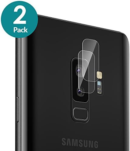 Dalinch Galaxy S9 Plus Camera Lens Screen Protector, Camera Lens Tempered Glass Screen Protector for Galaxy S9 Plus, Back Camera Lens Film for GALAXY S9 Plus (S9 Plus, Clear)