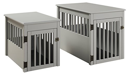 BarkWood-Pet-Crate-End-Table-Grey-Finish