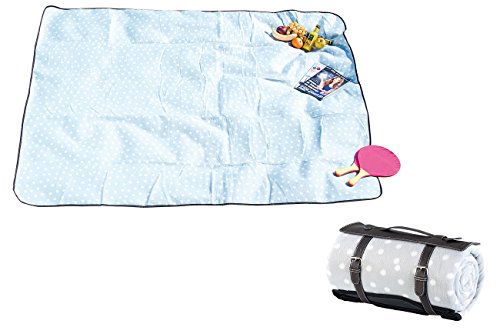 Wilson Gabor Wasserabweisende Fleece-Picknick-Decke, 175 x 200 cm