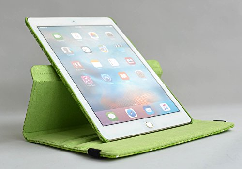 inShang ipad Pro 9.7 Hülle Cover für iPad Pro 9.7 inch (2016) , PU Leder Schutzhülle St?nder Smart Cover mit Super Automatische Einschlaf-/Aufwach funktion, case 360 Grad rotierende Schutzhülle mit Standfunktion + inShang Logo hochwertigen Stylus Eingabestift Stift - 5