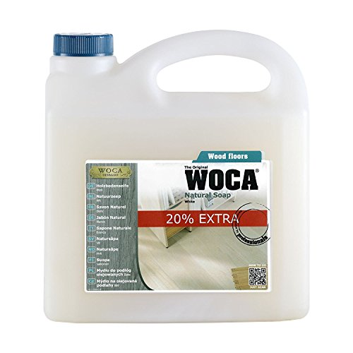WOCA Holzbodenseife 3 L, 1 Stück, weiß, 511130A