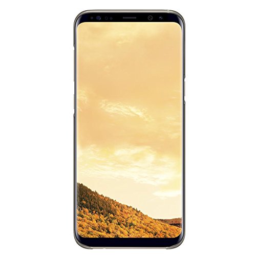Samsung S8  Clear View Standing  Funda para smartphone Samsung Galaxy S8 Plus  Dorado- Version espa  ola