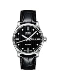 Mido Herren-Armbanduhr XL Multifort Analog Automatik Leder M0054301603181