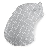 Boppy 08079923440000 Schwangerschaftskissen, Ganzkörperkissen, 3-Teilig, ‚Glacier, grau - 2