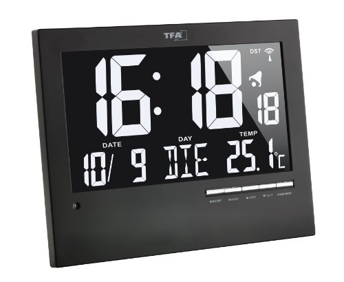 TFA Dostmann 60.4508 Funk-Wanduhr mit automatischer Hintergrundbeleuchtung - 3