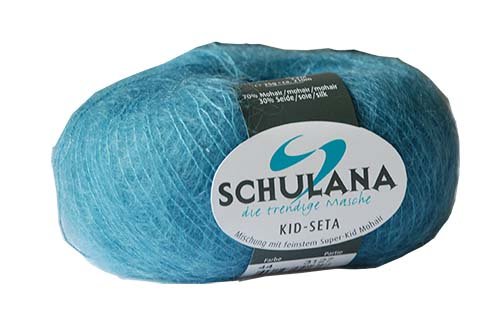 KID-SETA – Schulana – 70% Mohair, 30% Seide – Farbe 75 wiesengrün – 25g – ca. 210mtr. - 2