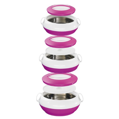 King N4461B Thermoset Kunststoff 26 x 23 x 23 cm 8 Einheiten, Berry - 2