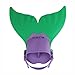 Produktbild Wawer Kinder Mermaid Fin Meerjungfrau Flossen Monofin Taucherflossen für Kinderschwimmen Schwimm Flossen Schwanz Flipper Bademode (Grün)