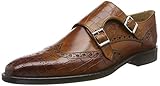  MELVIN & HAMILTON MH HAND MADE SHOES OF CLASS Herren Martin 2 Slipper, Braun (Brown Venice Guana Lining + Textile-Rich Tan-Insole Leather-Hrsrbrownw), 43 EU