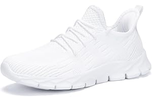 INYO Womens Trainers Non Slip Running Shoes Lightweight Slip-on Walking Sneakers Casual Gym Jogging Workout Tennis Shoes