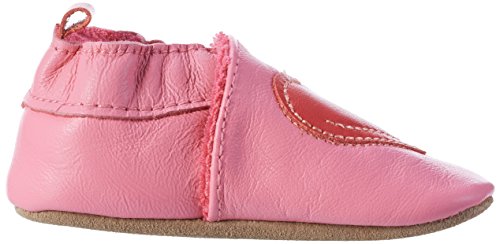 Melton Baby Mädchen Krabbelschuh Heart aus Weichem Leder - 6
