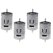 Produktbild Baoblaze DIY Spielzeug Teile DC 6-12 V 16400 RPM Elektromotor High Speed Motor für RC Auto Boot (4pcs)