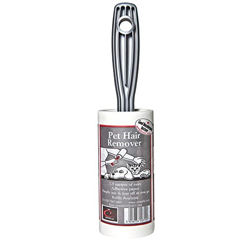 Caraselle Rodillo de pelusas para mascotas - cepillo para eliminar el pelo de mascotas de la ropa y tapicería