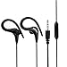 Produktbild Xshuai 3.5mm 100 cm Universal In-Ear Kopfhörer Stereo Headset Earbuds Kopfhörer Mit Mic Für iPhone 7/7 Plus-6s / 6s Plus Google Pixel, Samsung, Tabletten, Samsung, LG V20 Psp / iPod / MP3-Player (Weiß / Blau / Rosa / Schwarz) (schwarz)