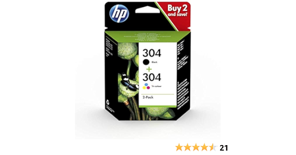 hp 304 black ink cartridge amazon