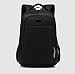 Produktbild Große Kapazität Computer Rucksack Wasserdicht Verschleißfest Student Schultasche Enthält USB-Buchse , black