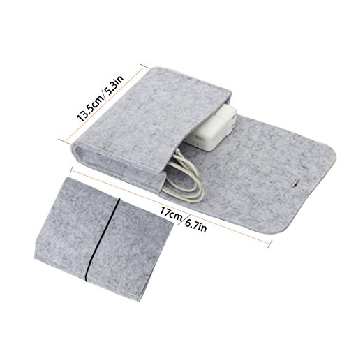 VANCOO 13-13 3 Zoll Laptop H  lle Laptop Tasche Tragetasche Aktenkoffer Tragetasche mit Maus Tasche   Power Tasche f  r 12 9 iPad Pro   MacBook Air   