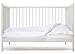 moKee Mini - 120 x 60 cm Baby Cot Bed + Aloe Vera MATTRESS + Caster WHEELS ---- (STONE TEAL)