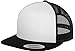 Produktbild Snapback Damen Herren Classic Trucker Cap 2-Tone Rap Rapper Hip Hop panel schwarz weiß cap