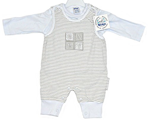 Newborn = 56cm Baby Boys Dungarees and top-Romper Style