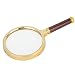 Produktbild sourcingmap® Optische Linse Palisander Griff 4 X Lupe Vergrößerungsglas Handlupe 90mm Dmr