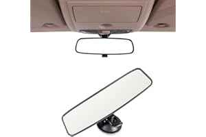 EHOTER Retroviseur Conduite Accompagnée Rétroviseur De Voiture Universel Rétroviseur Interieur De Voiture à Ventouse Universal Miroir Intérieur De Voiture pour Voitures Camions SUV