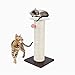 Produktbild 22.5"H Katze Baum Turm Aktivitätszentrum Klettern Abspielen Sisal Kratzer Spielzeug Möbel Kratzbaum Bergsteiger Haus Zum Spielen Entspannen und Schlafen. Cacoffay