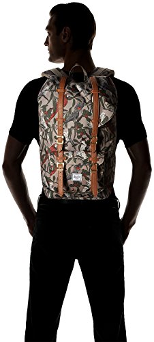 Herschel Little America Rucksack Grau Gr  n Bunt  OneSize