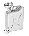 Produktbild AceCamp Benzinkanister Flachmann und Trichter Set, 150 ml, 92 g, Schraubverschluss, Edelstahl, 15120