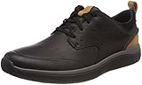 Obermaterial: Leder Clarks Herren Garratt Lace Derbys, Schwarz (Black Leather), 45 EU
