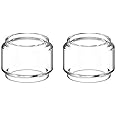Furuipeng 2X Spare Bulb Pyrex Glass Tube Pieces for UWell Valyrian Atomizer Rainbow Bubble Glass